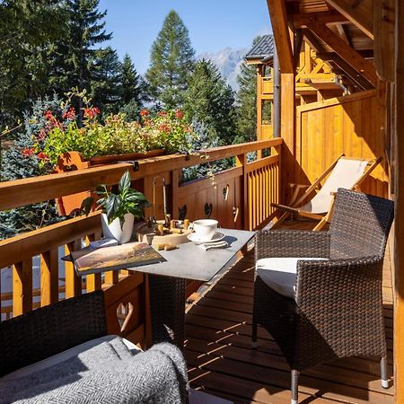 Hotel Chalet Mounier لو دوز آلب المظهر الخارجي الصورة