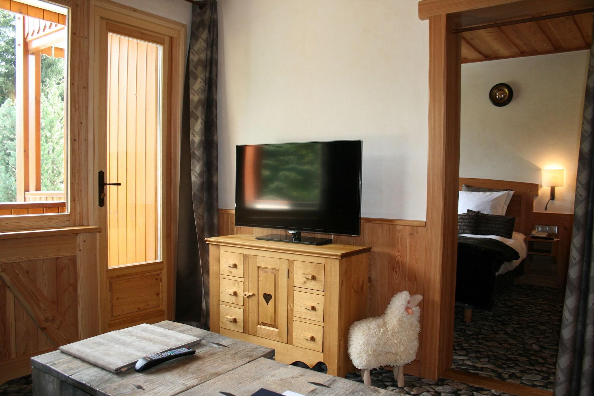 Hotel Chalet Mounier لو دوز آلب المظهر الخارجي الصورة