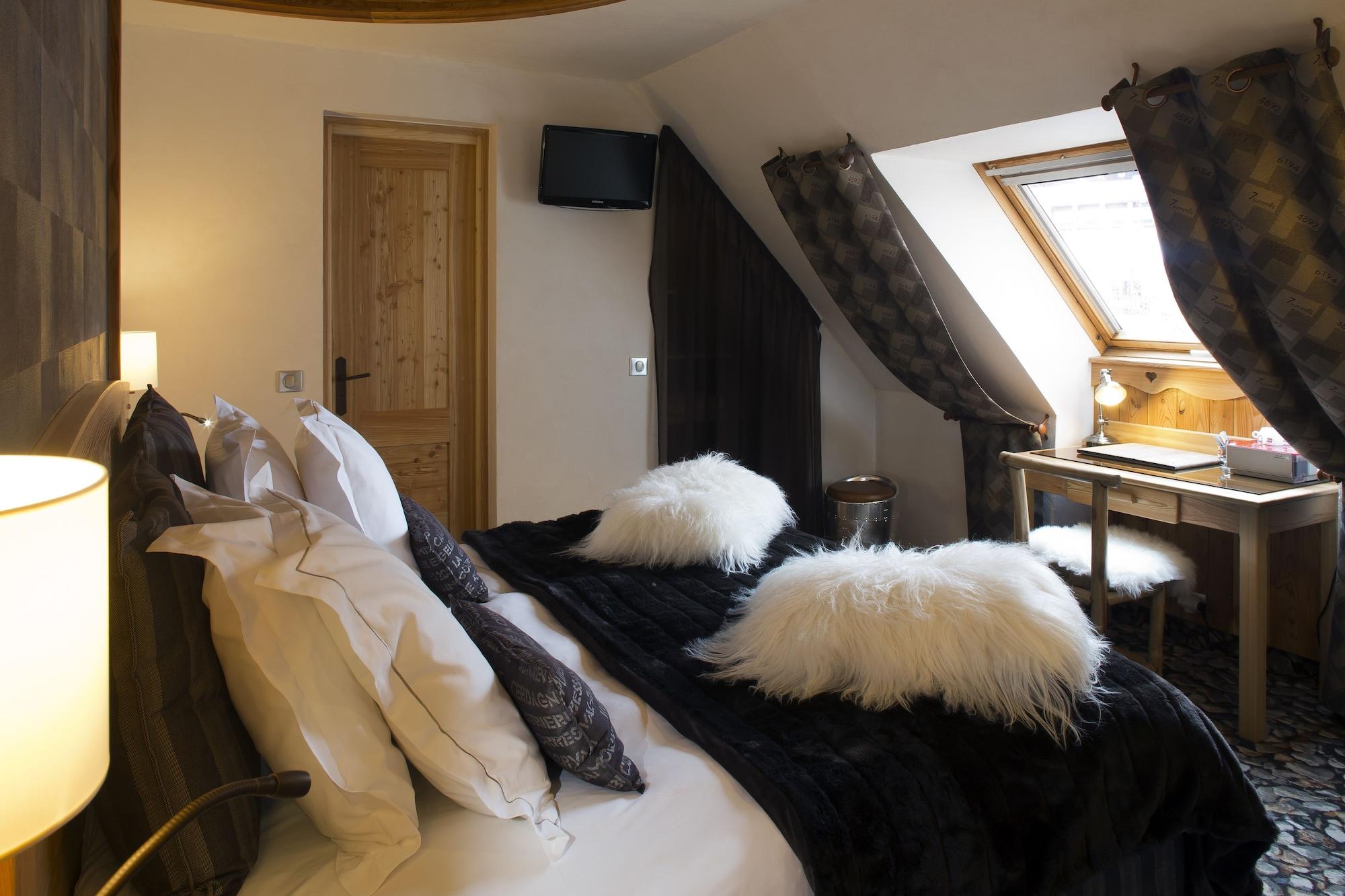 Hotel Chalet Mounier لو دوز آلب المظهر الخارجي الصورة
