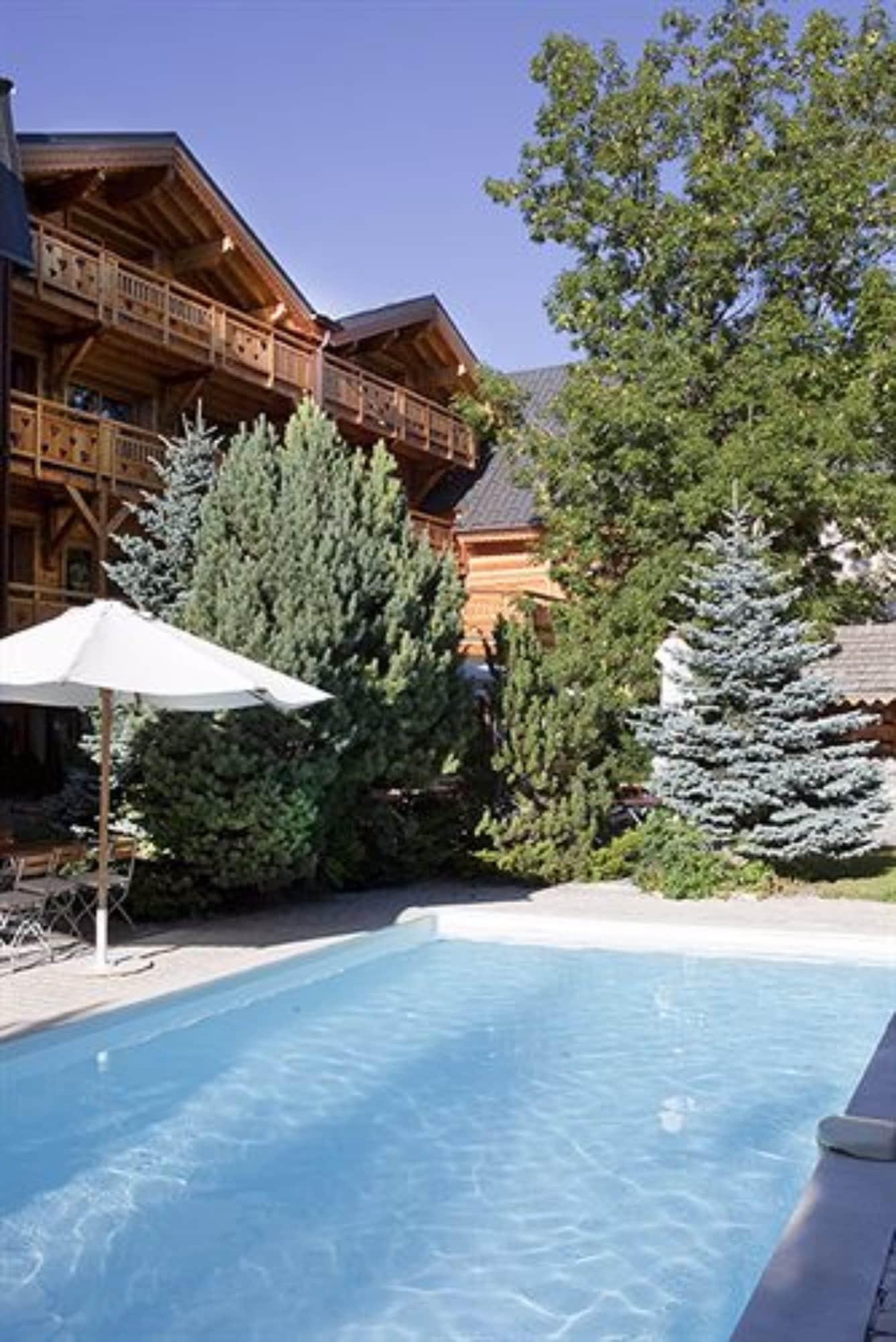 Hotel Chalet Mounier لو دوز آلب المظهر الخارجي الصورة