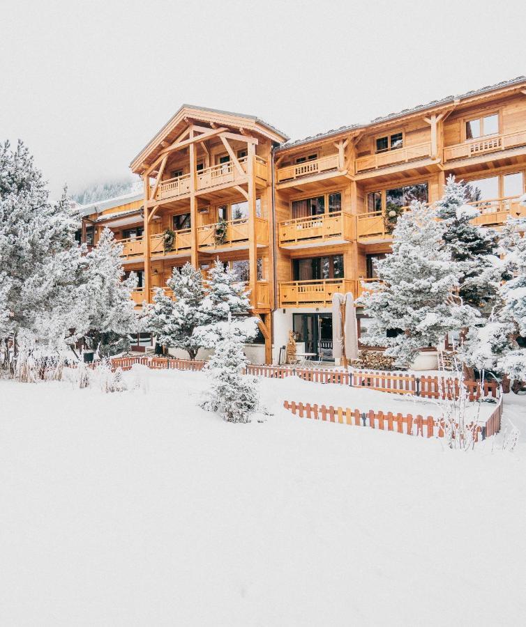Hotel Chalet Mounier لو دوز آلب المظهر الخارجي الصورة