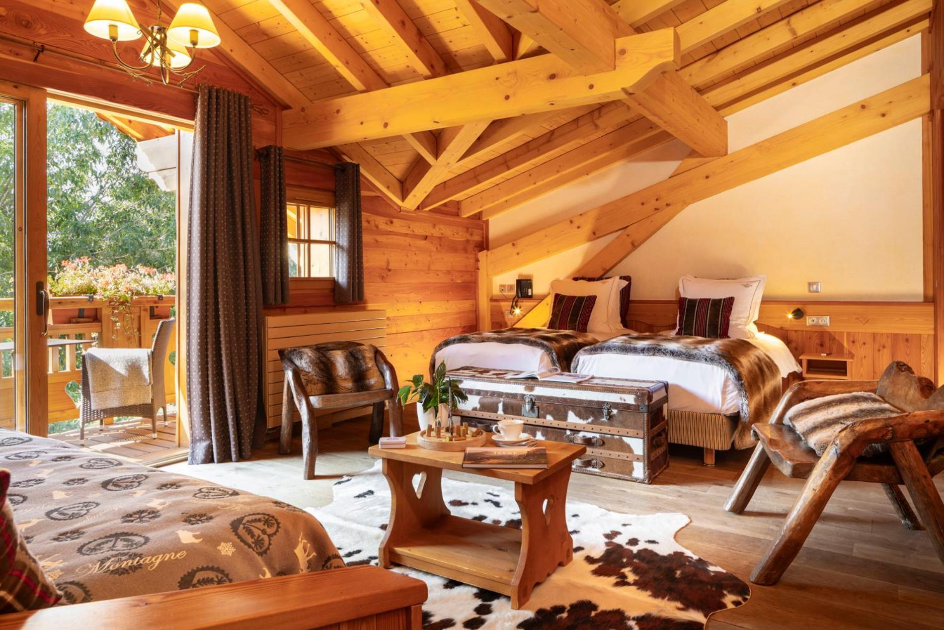 Hotel Chalet Mounier لو دوز آلب المظهر الخارجي الصورة