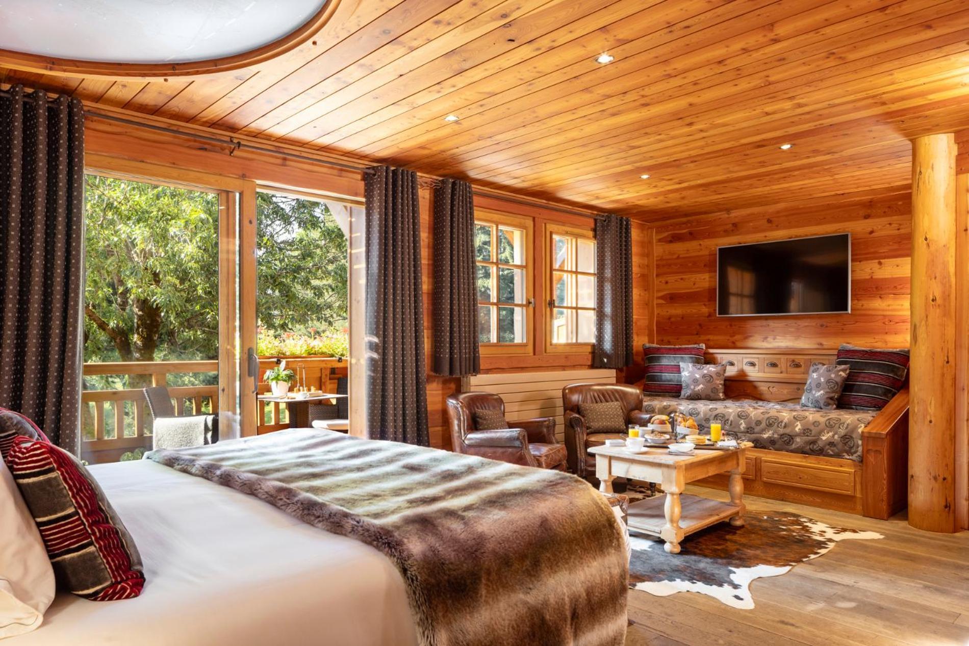Hotel Chalet Mounier لو دوز آلب المظهر الخارجي الصورة