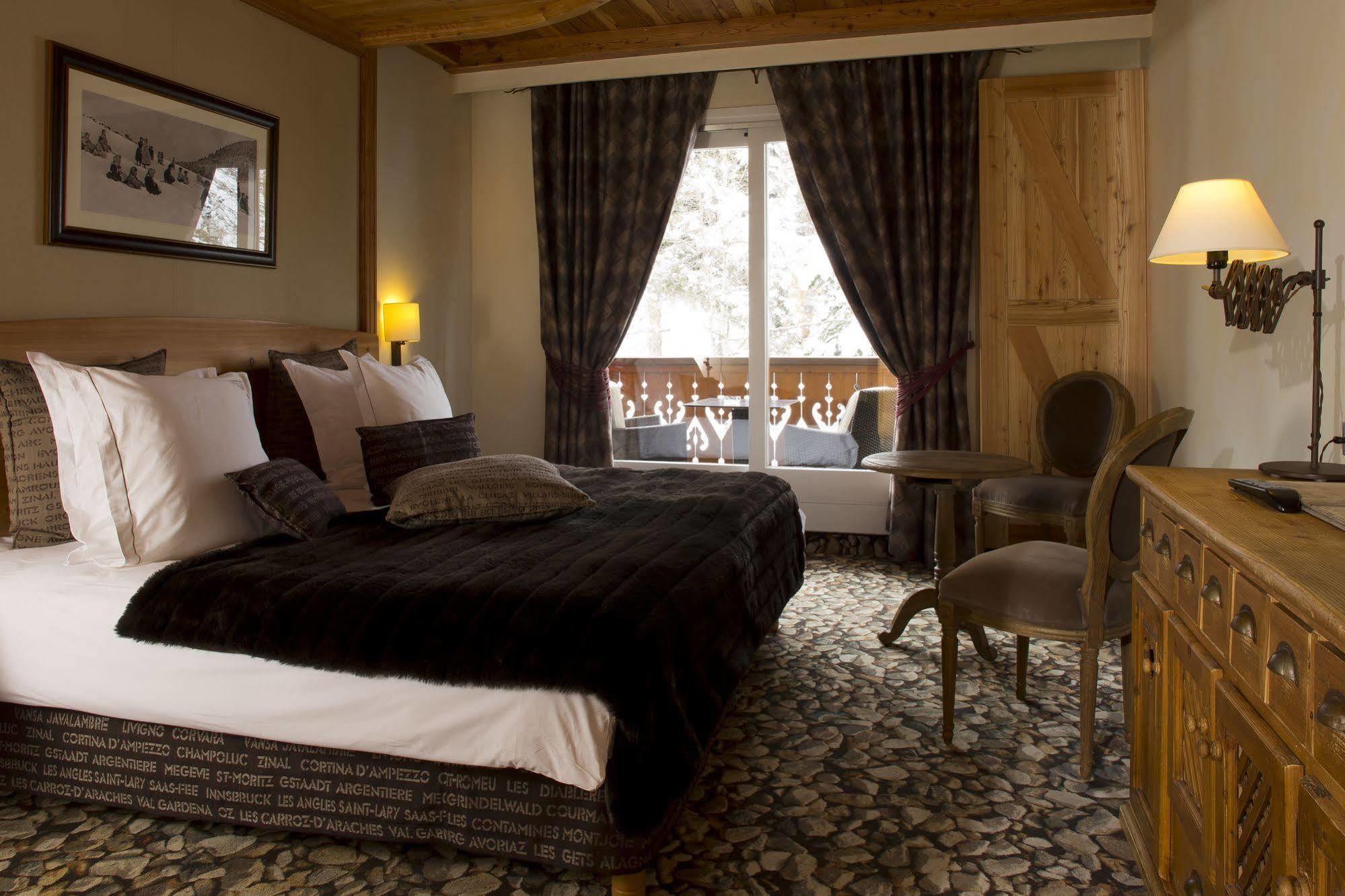 Hotel Chalet Mounier لو دوز آلب المظهر الخارجي الصورة