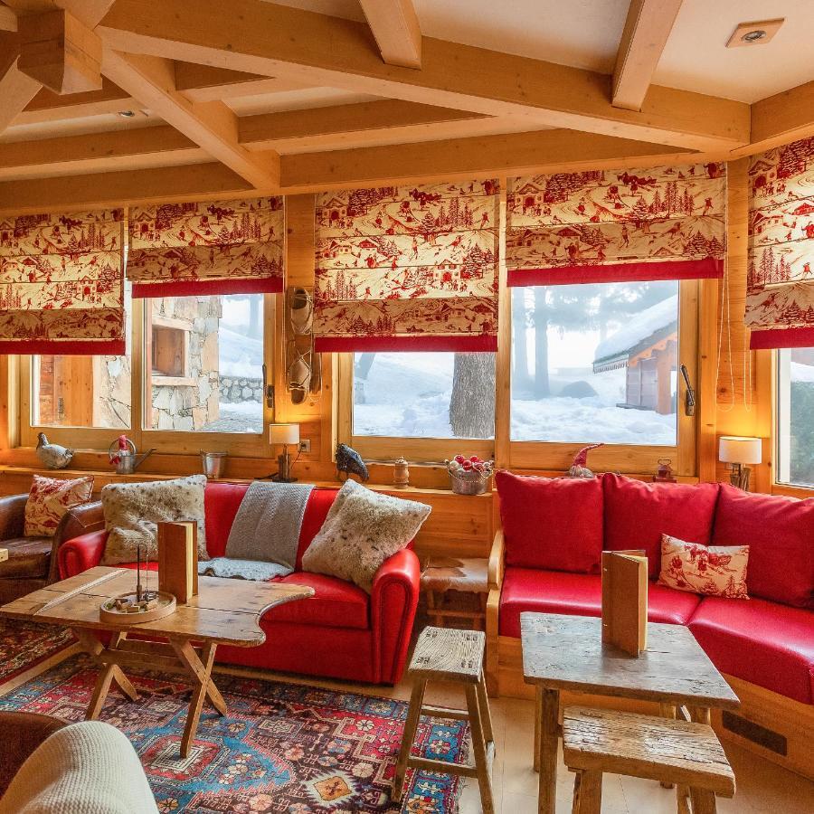 Hotel Chalet Mounier لو دوز آلب المظهر الخارجي الصورة